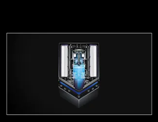 The redesigned digital motor V4 is extremely efficient.