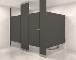 Example of Hadrian Floor to Ceiling Partitions