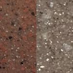 solid surface partition material