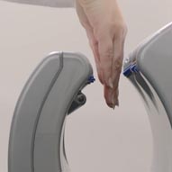 Dyson video showing the development, engineering, and features of the AB14 hand dryer.