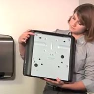 Bobrick TrimDry hand dryer video overview.