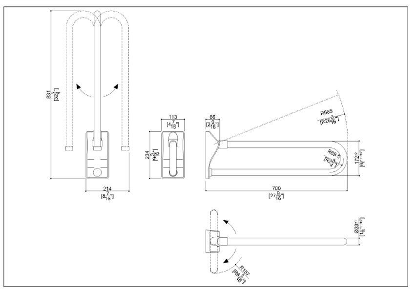 Measurements for Ponte Giulio G41JCS03W1