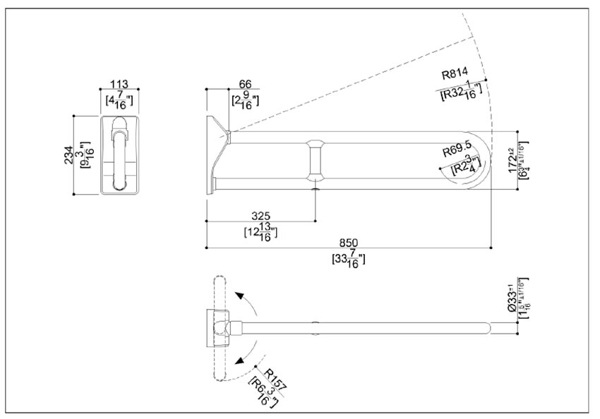 Measurements for Ponte Giulio G41JCS46W1
