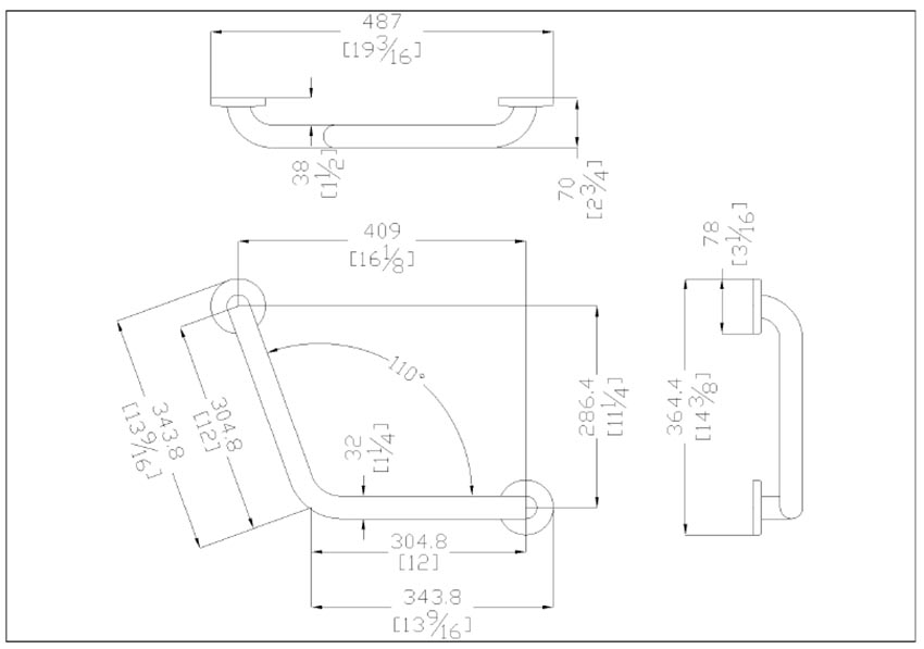 Measurements for Ponte Giulio G55JAS15N1