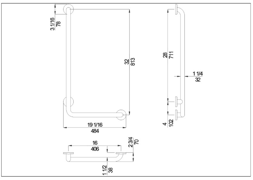 Measurements for Ponte Giulio G55JBL19N1