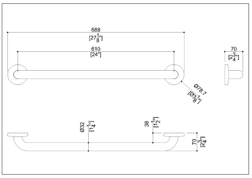 Measurements for Ponte Giulio G57JAS04N1