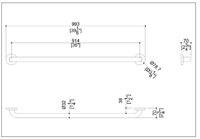 Measurements for Ponte Giulio G57JAS07N1