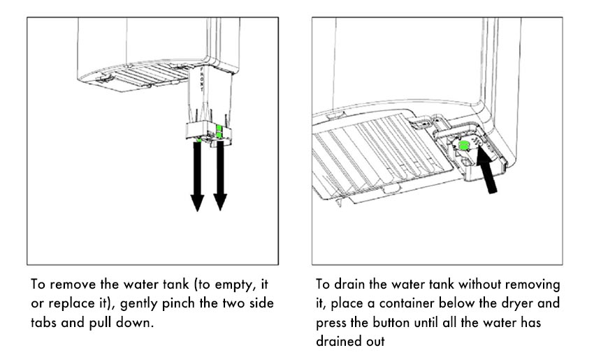 Measurement Diagram for Saniflo RC9351005SMD