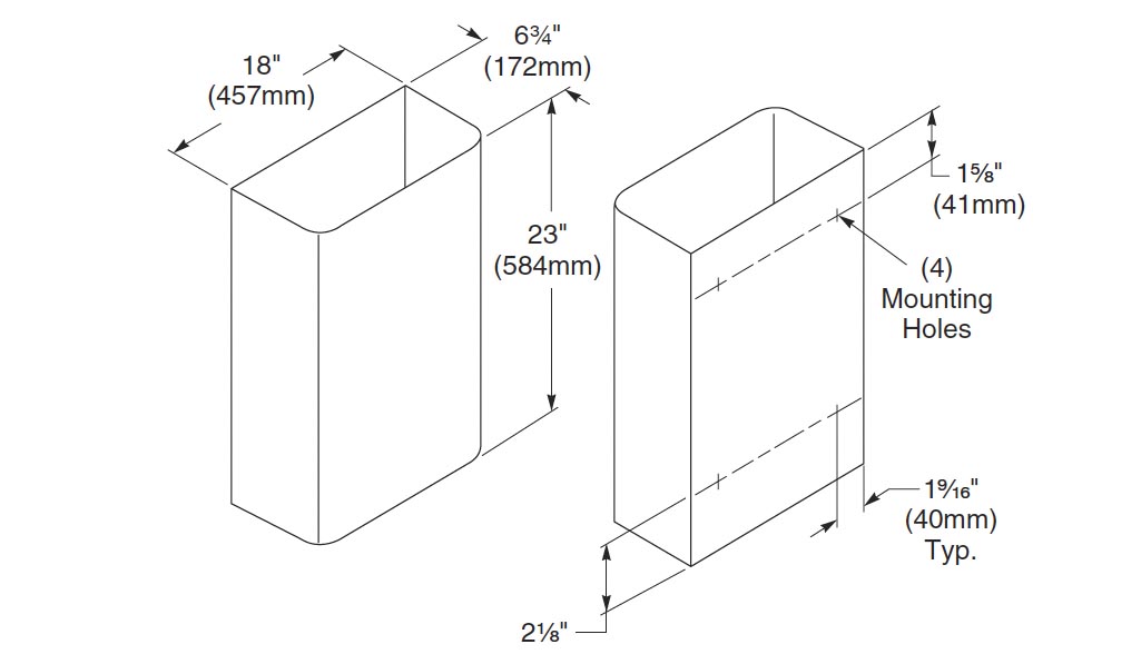 Measurements for Bradley 3565-000000