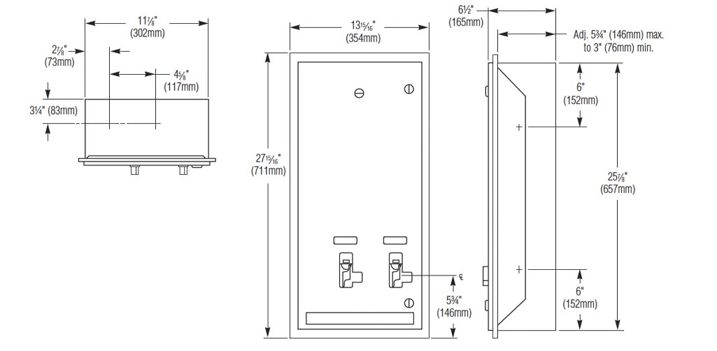 Measurements for Bradley 401-450000