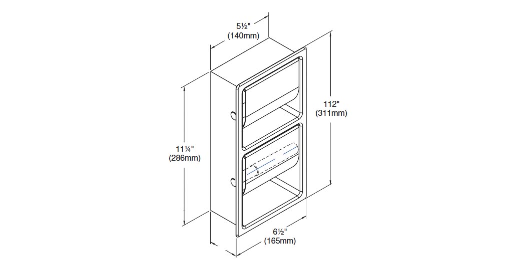 Measurements for Bradley 5127-000000