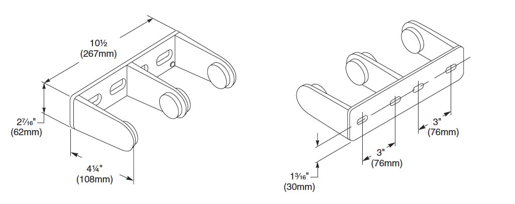 Measurements for Bradley 522-000000
