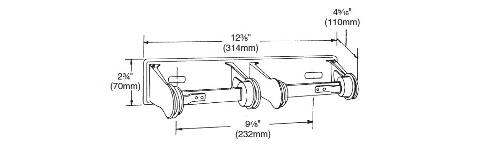 Measurements for Bradley 5224-000000