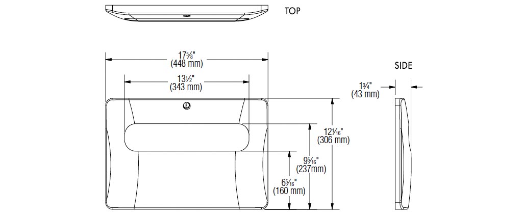 Measurements for Bradley 5A40-110000