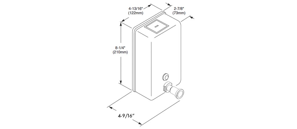 Measurements for Bradley 6562-730000