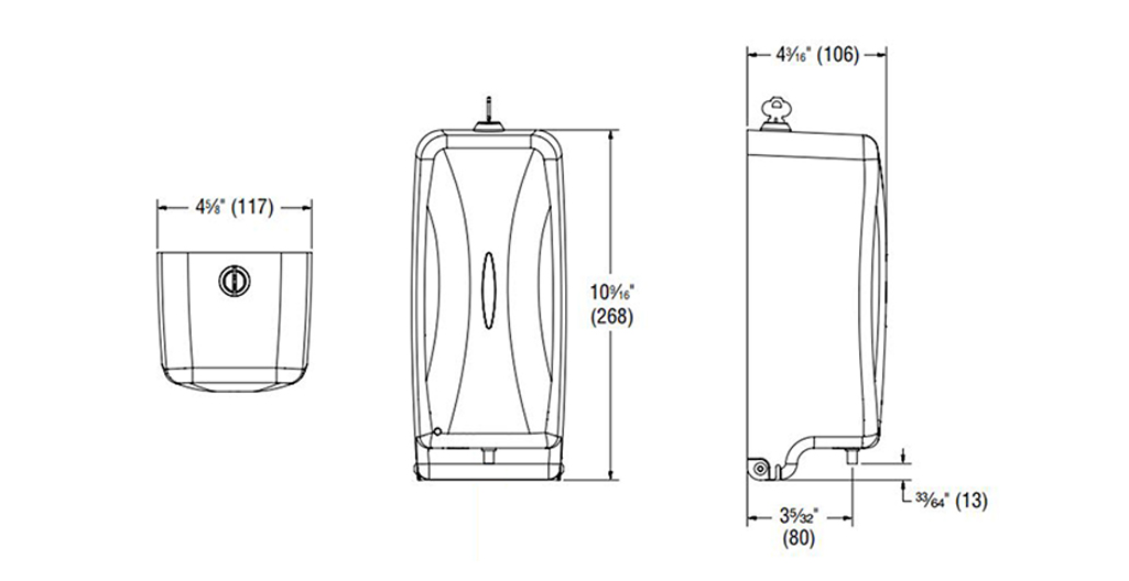 Measurements for Bradley 6A03-110000