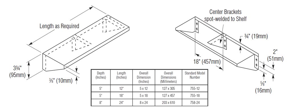 Measurements for Bradley 755-024000