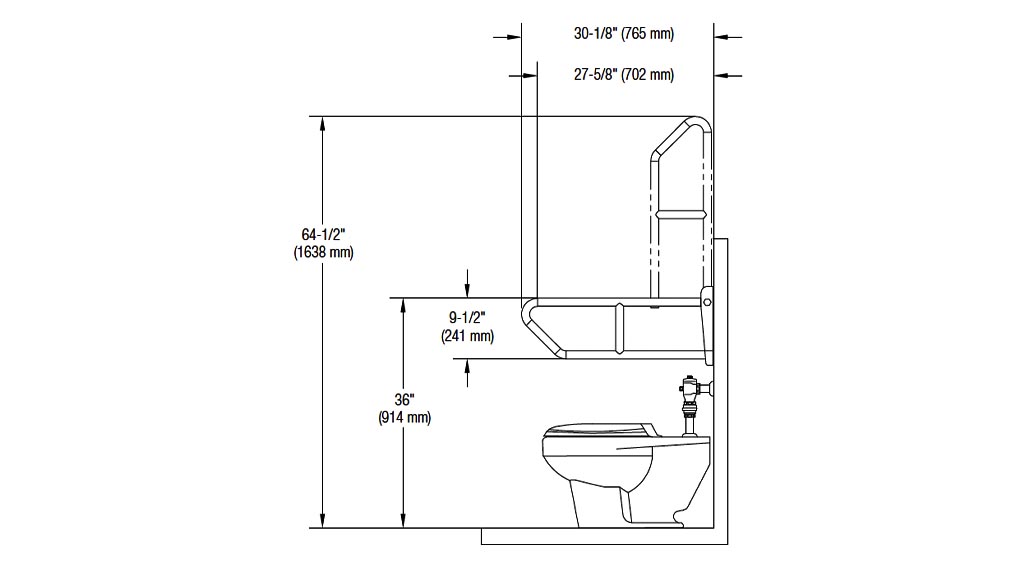 Measurements for Bradley 8370-107000