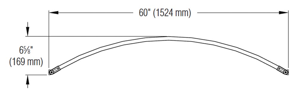 Measurements for Bradley 9530-600000
