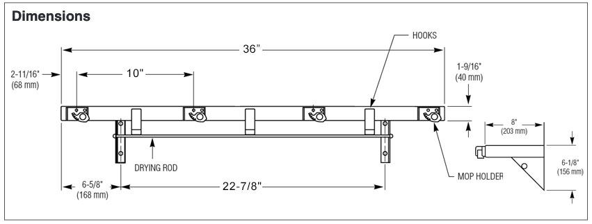 Measurements for Bradley 9984-000000