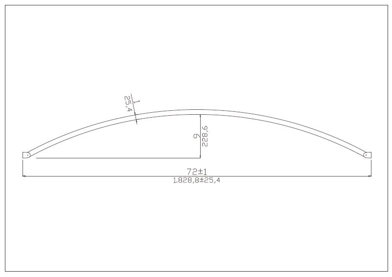Measurements for C41FGM02N1 72" Curved Shower Curtain Rod