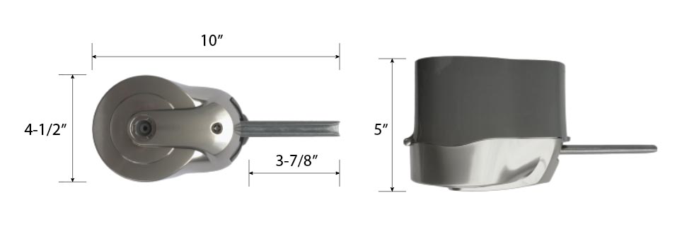 Measurement Diagram for Purleve #1002