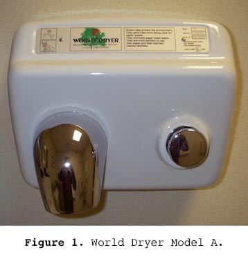 Figure 1. World Dryer Model A.