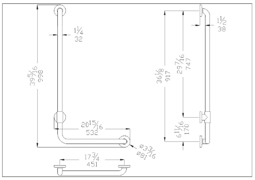 Measurements for Ponte Giulio G25JBL20W1