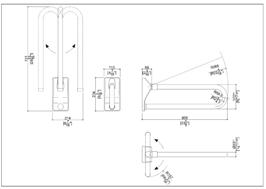 Measurements for Ponte Giulio G41JCS01W1