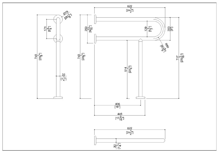 Measurements for Ponte Giulio G56JCS03N1