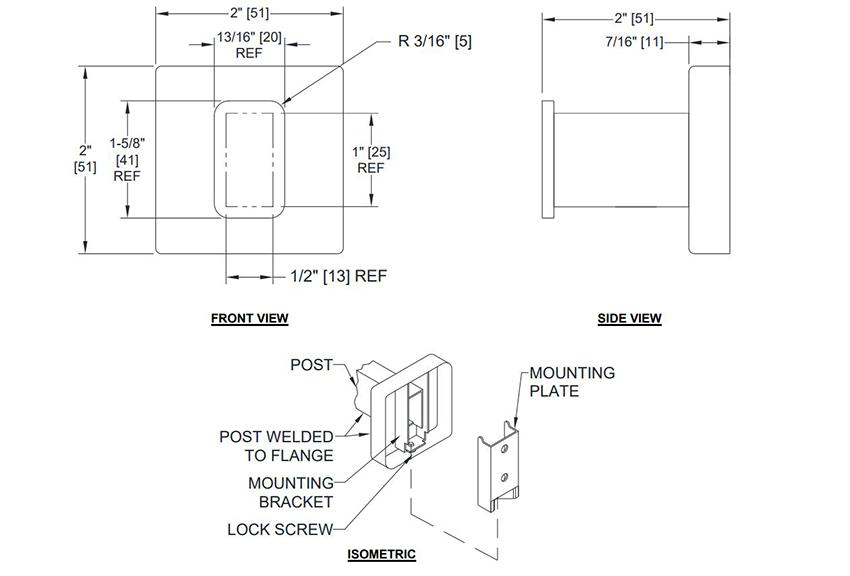 10-7340 Measurement Diagram