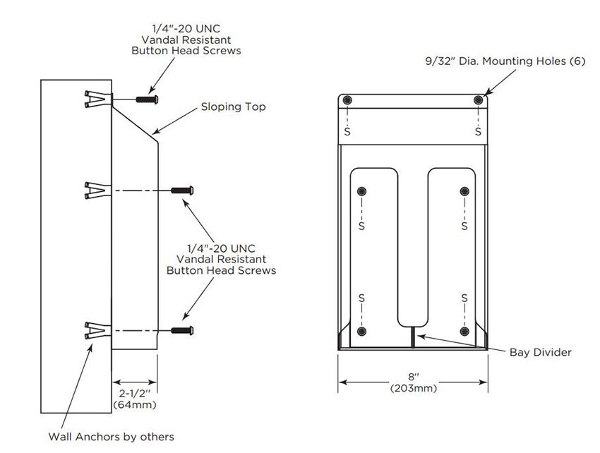 9881 Measurement Diagram