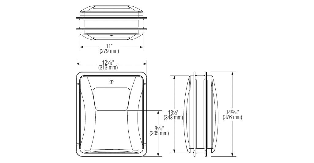 Measurement Diagram for Bradley 4A00-000000