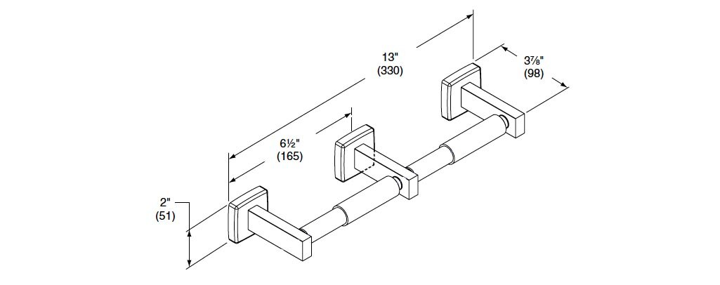 Measurement Diagram for Bradley 5234-000000