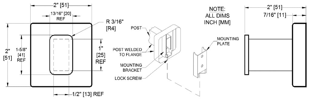 Measurement Diagram for Bradley 9114-000000