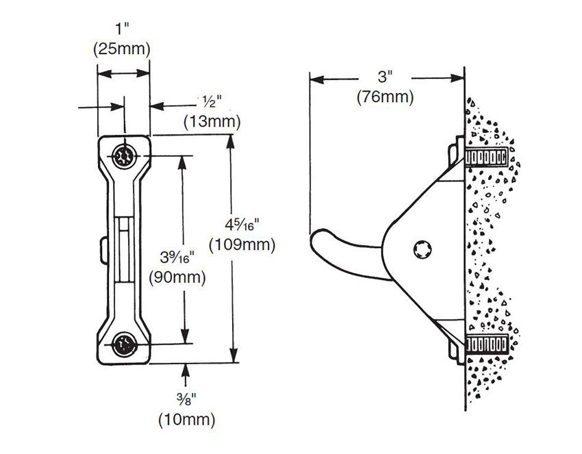 Bradley SA37 Measurements Diagram