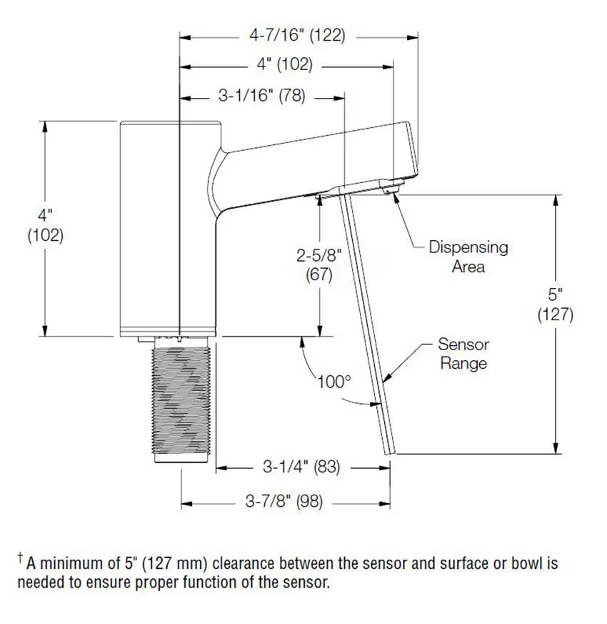 Measurements for Bradley Verge 6-3300-RFT-PC