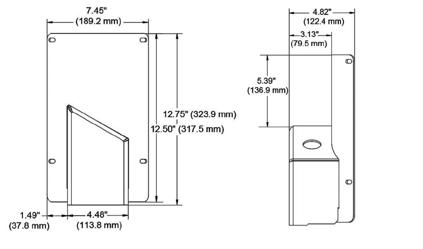 The Elkay 4481FP Foot Pedal Retrofit Kit is 7.45