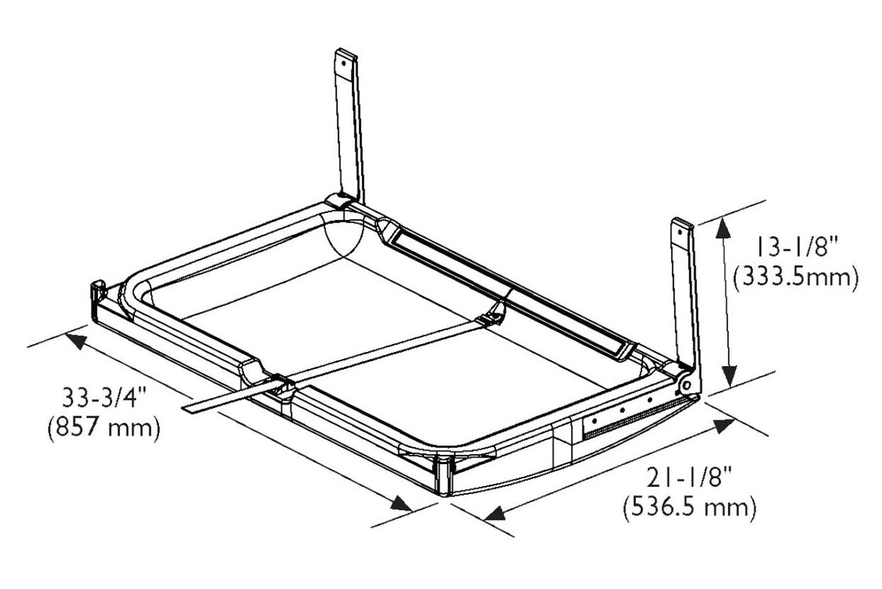 Foundations 300-EH Measurement Diagram