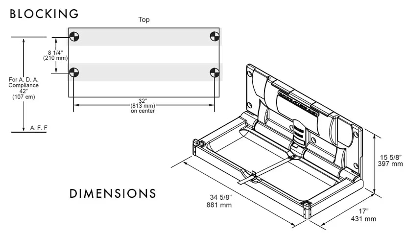 Foundations 5410339 Measurement Diagram