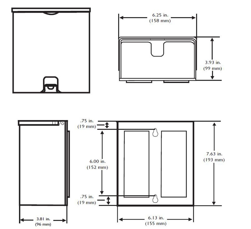 Measurements for Koala KB134-PLLD