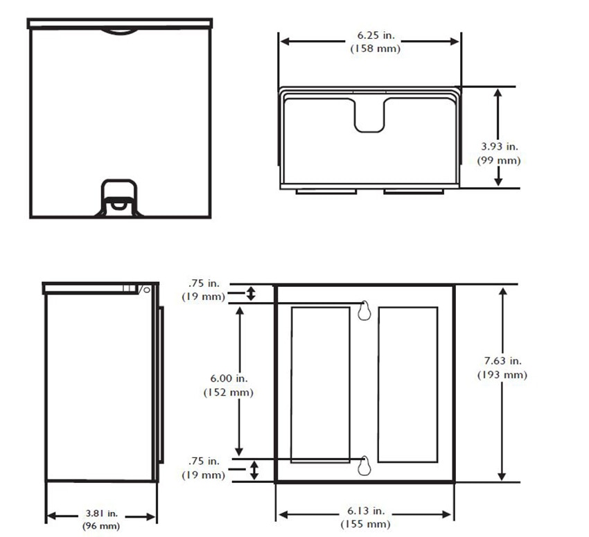 Measurements for Koala KB134-PLLD