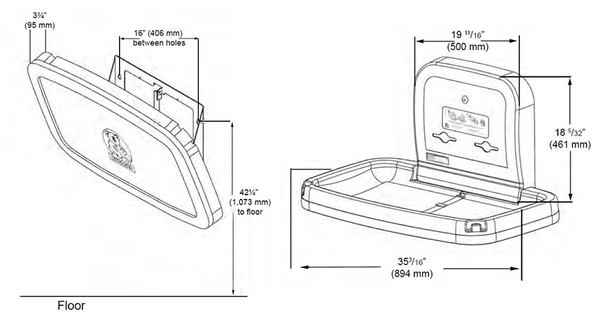 Measurements for Koala KB200-01SS