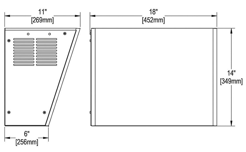 Elkay ezfmtlk Measurement Diagram