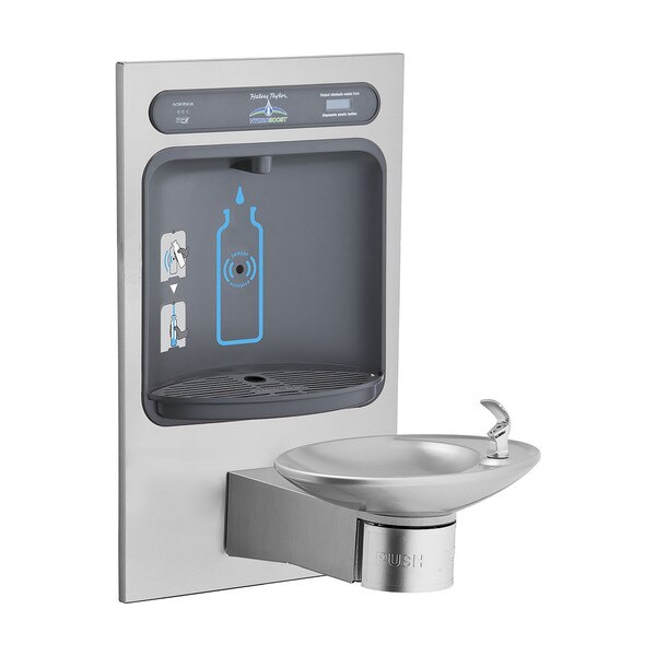 Halsey Taylor HTHBWFOVLEBPI HydroBoost Bottle Filling Station