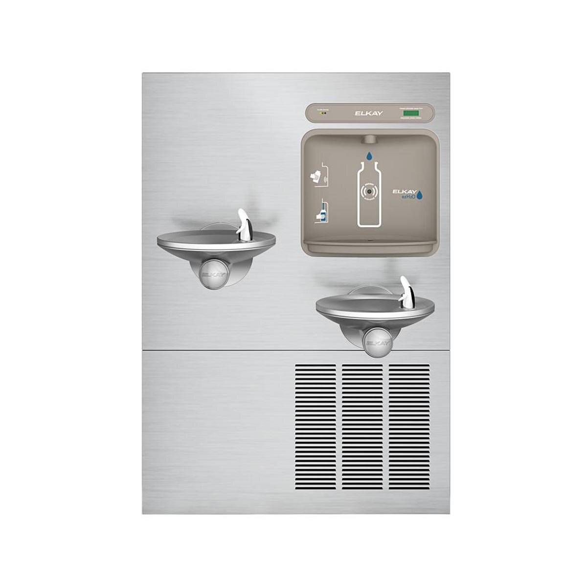 Elkay LZWS-LRPBM28K In-Wall Bi-Level SwirlFlo Fountain | Berl's