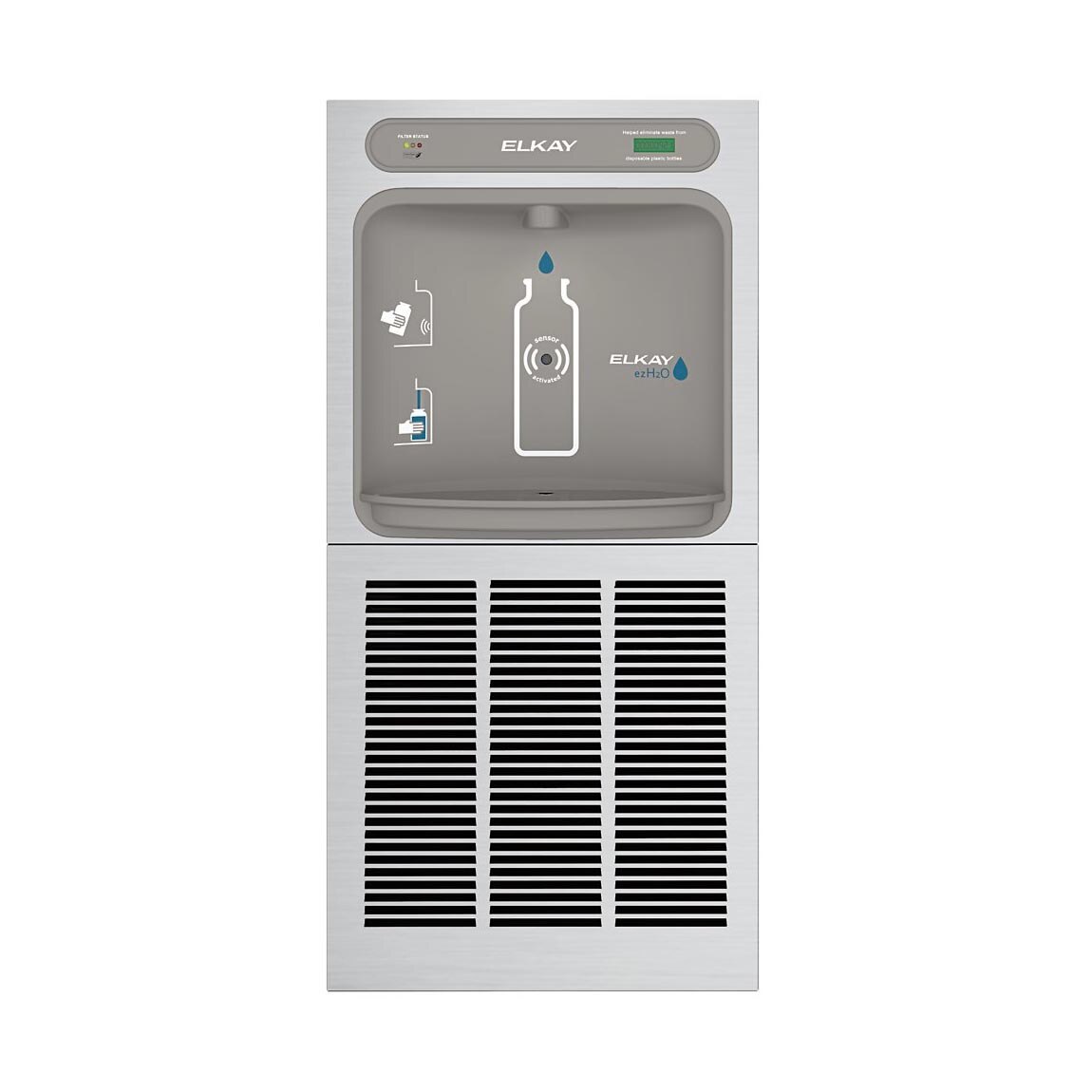 LZWSGRNM8K Elkay Elkay EZH2O In-Wall Bottle Filling Station